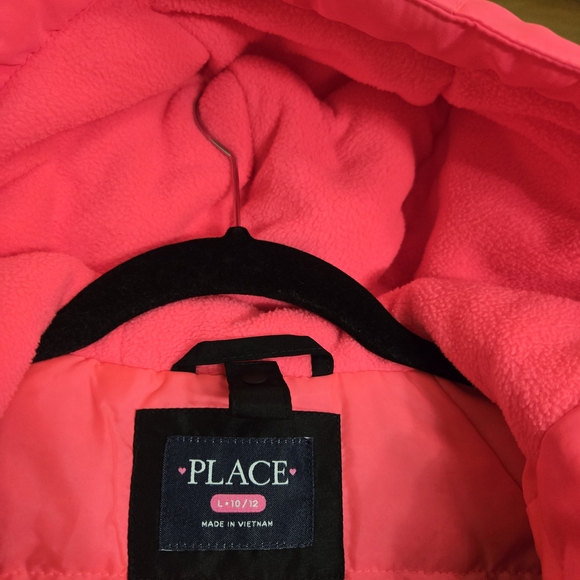 Children's Place Kids Pink and Black Jacket - Picture 5 of 6